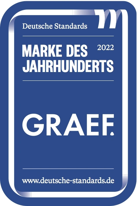 GRAEF Marke des Jahrhunderts 2022 Deutsche Standards Auszeichnung