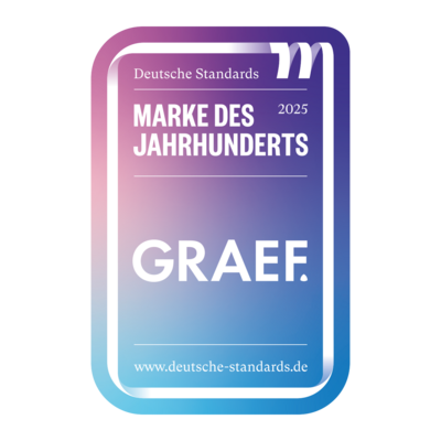 Marke des Jahrhunderts GRAEF, Deutsche Standards, 2025, www.deutsche-standards.de