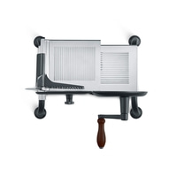 Allesschneider Manuale H92 Set, schwarz-matt inkl. Holzpapierfaser-Schneidbrett