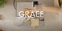 GRAEF Brotmaschine mit Toastbrot, Text: Für heute. Für morgen. Für dich.
