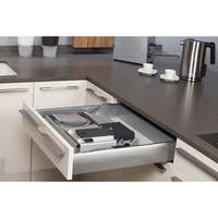 Trancheuse universelle UNA98 Se range dans un tiroir de votre cuisine !