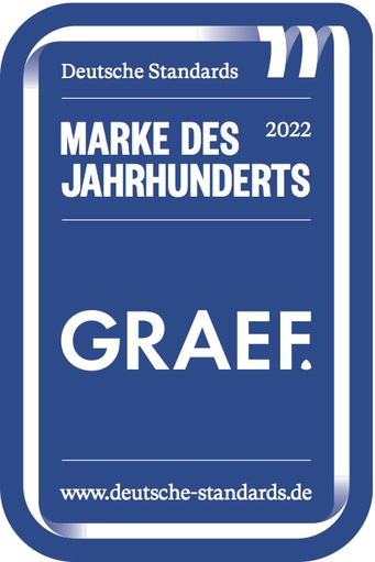 GRAEF Marke des Jahrhunderts 2022 Deutsche Standards Auszeichnung