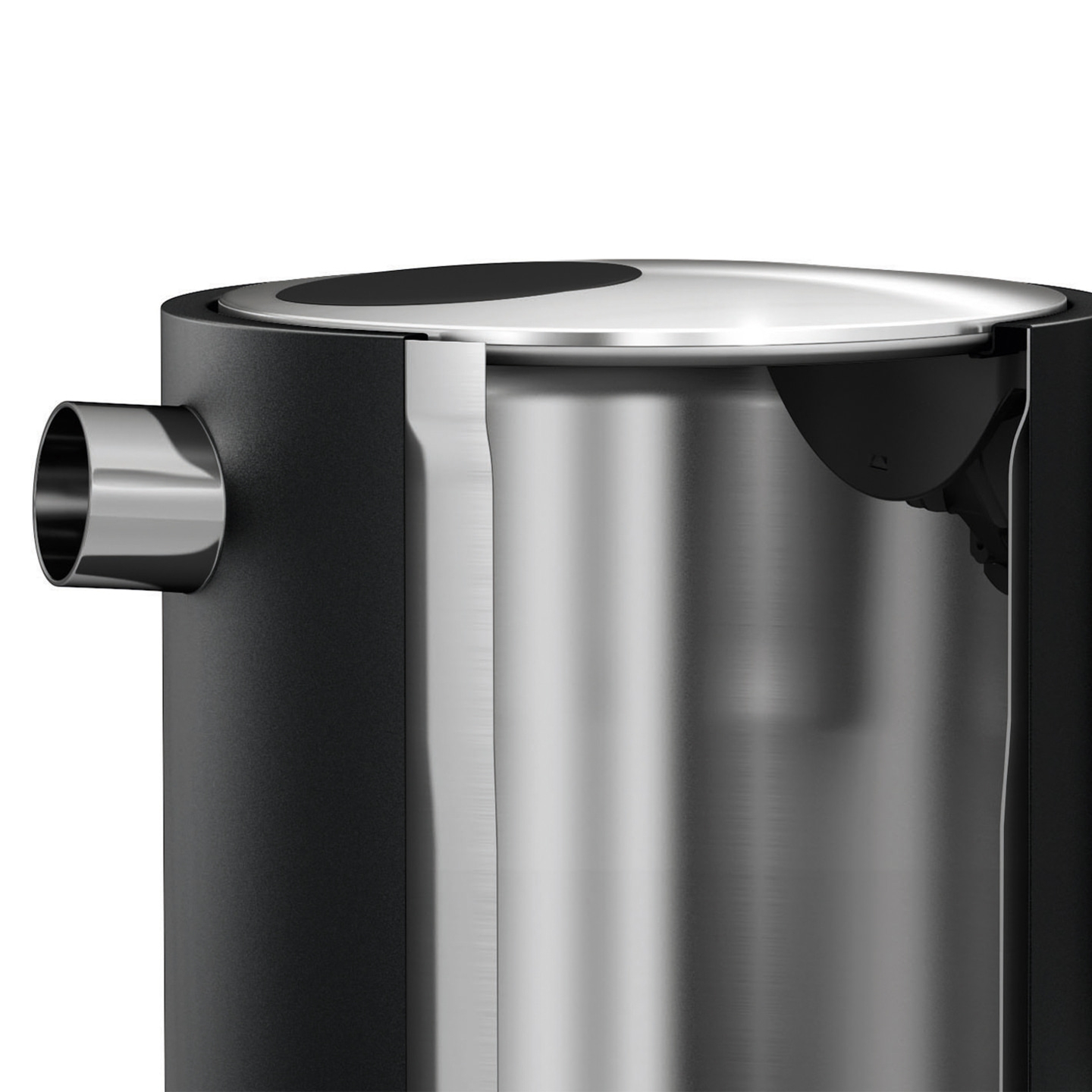 Edelstahl Wasserkocher WK902 1,2 Liter, mit Temperatureinstellung