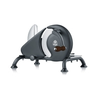 Trancheuse universelle Manuale H92, noir-mat Avec couteau dentelé