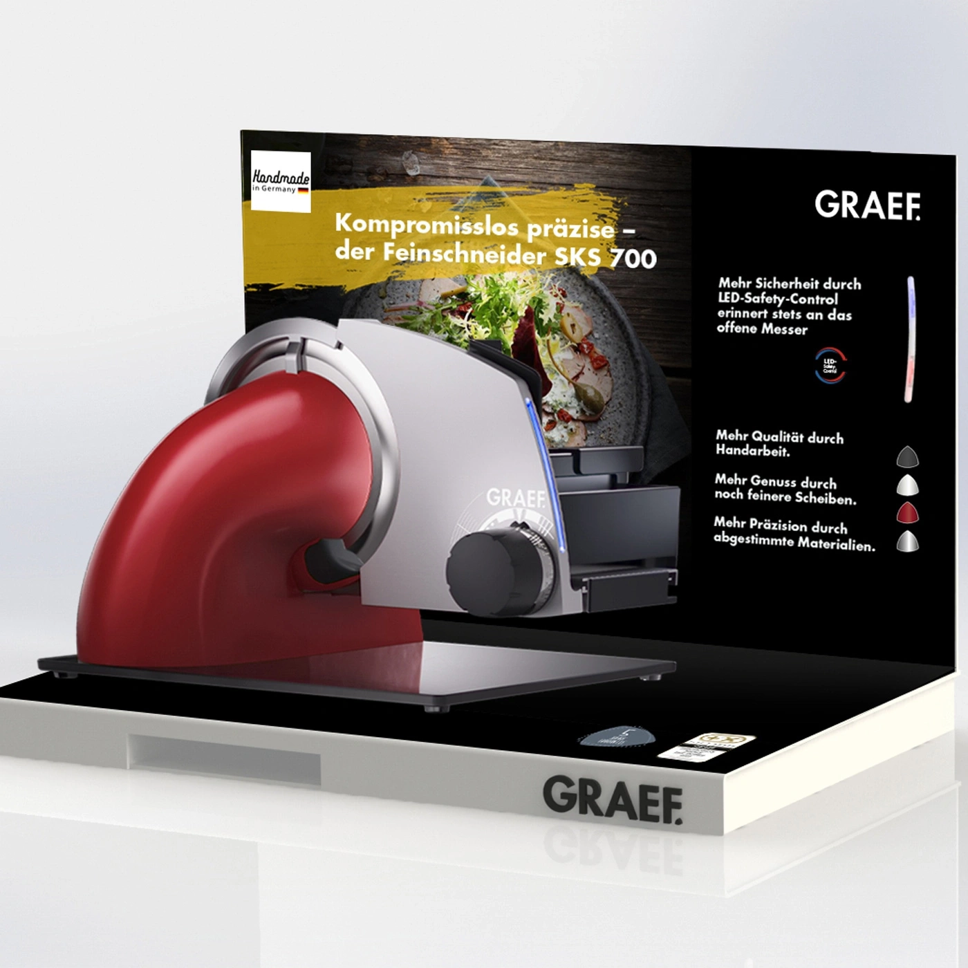 GRAEF Feinschneider SKS 700, Präzision, Qualität, Handarbeit, LED-Safety-Control, Deutschland