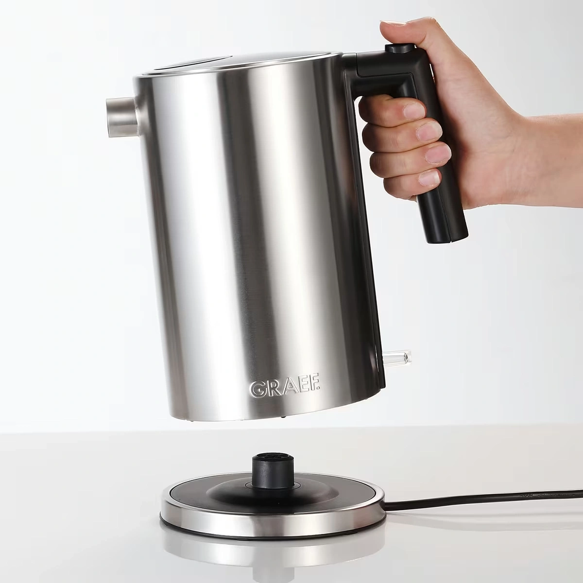 Edelstahl Wasserkocher WK600 1,5 Liter, einwandig