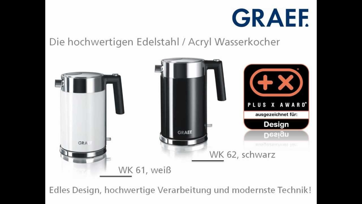 Edelstahl Wasserkocher WK62 1,5 Liter