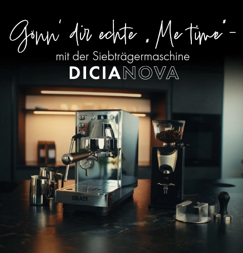 Kaffeevollautomat mit Siebträgermaschine und Kaffeemühle