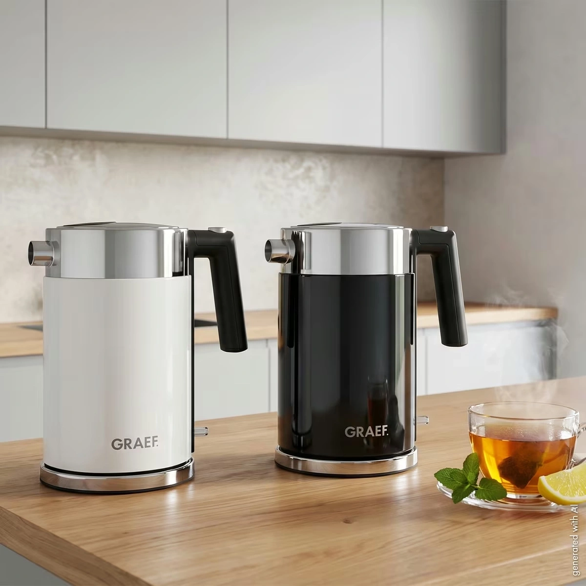 Bouilloire électrique en acier inoxydable WK61 1,5 Litre