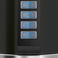Edelstahl Wasserkocher WK902 1,2 Liter, mit Temperatureinstellung