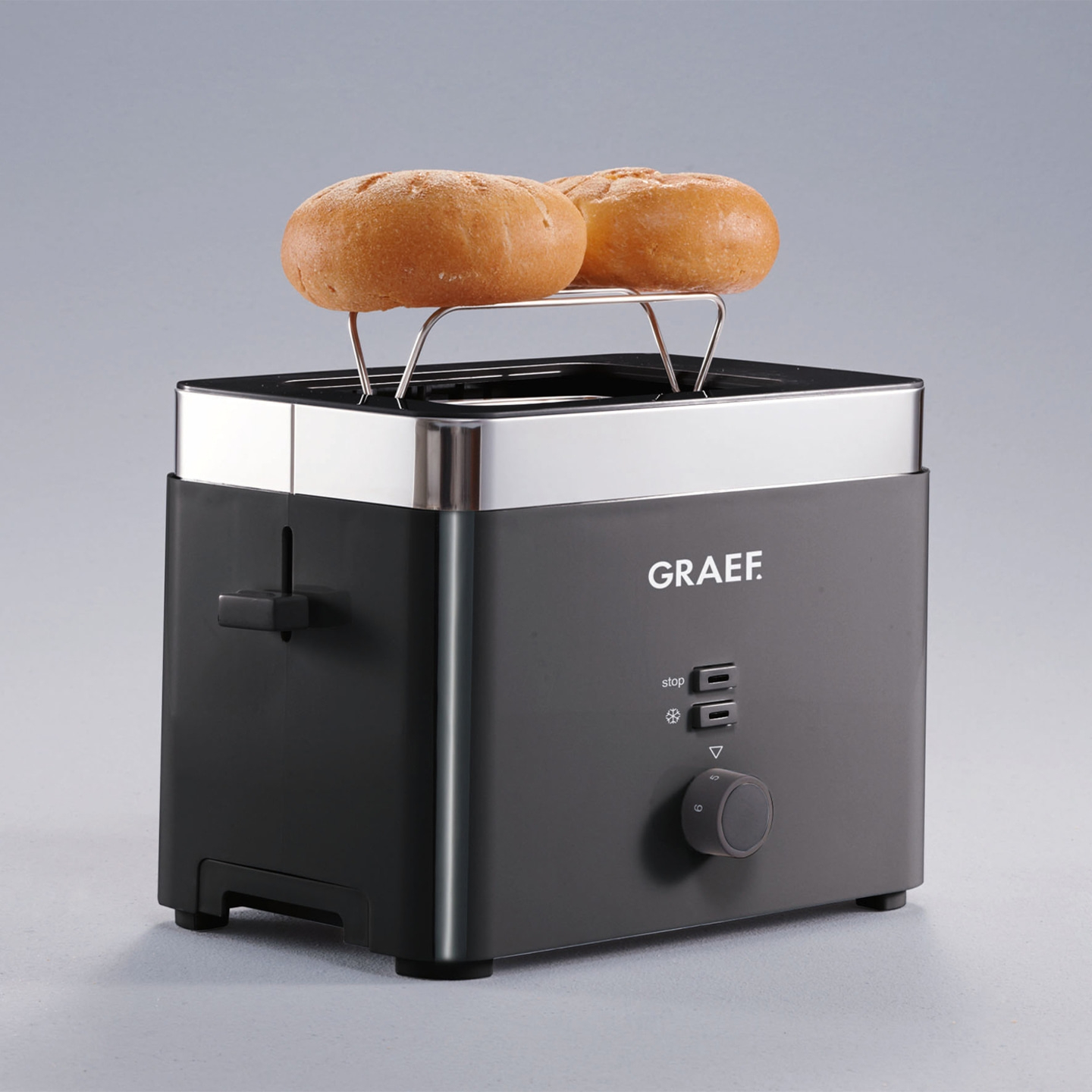 Toaster TO62 Compact, for 2-slices of toast